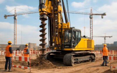 Mastering Deep Foundations with the piling drilling machine: Power Meets Precision