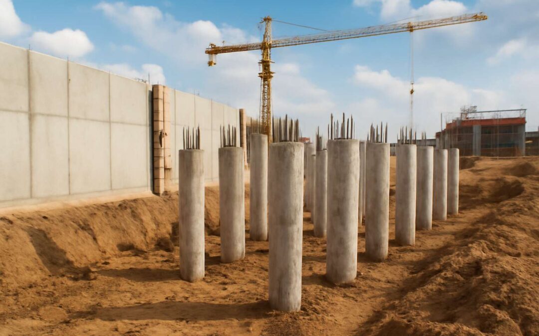 piling for walls