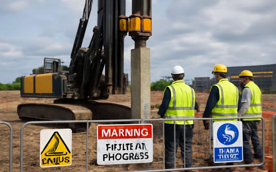 piling work hazards and control measures