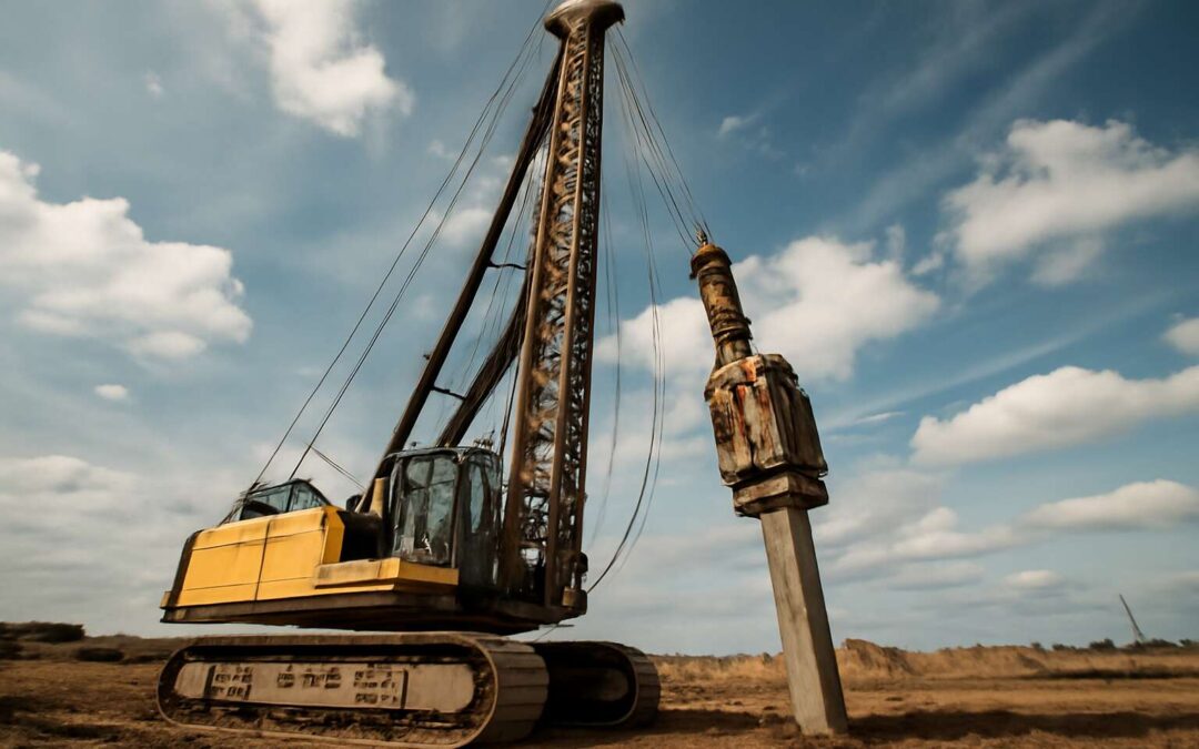 piling rig weight